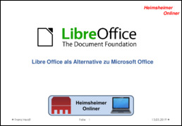 Libre Office als Alternative zu Windows Office
