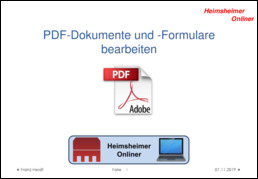 PDF-Dokumente bearbeiten
