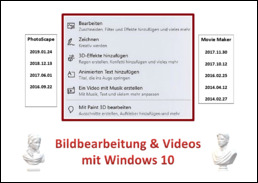 Bildbearbeitung mit Windows 10