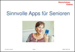 Apps für Senioren