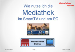 Mediathek – PC und SmartTV
