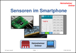 Sensoren im Smartphone