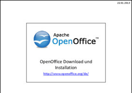 OpenOffice Download und Installation