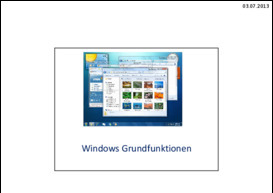 Windows Grundfunktionen
