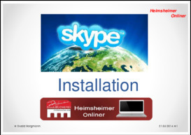 Skype Installation2014