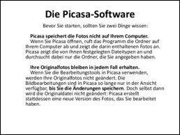 Die Picasa-Software