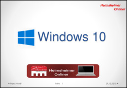 Windows 10 – Teil 1