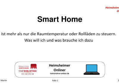 Präsentation-SmartHome