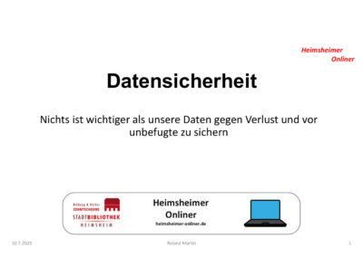 Datensicherheit