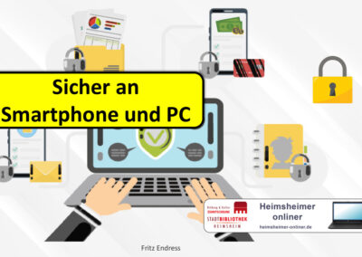 Sicher an Smartphone und PC