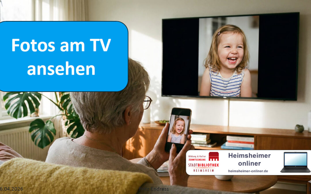 Fotos am TV ansehen