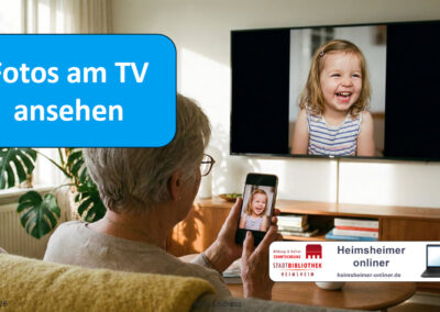 Fotos am TV ansehen